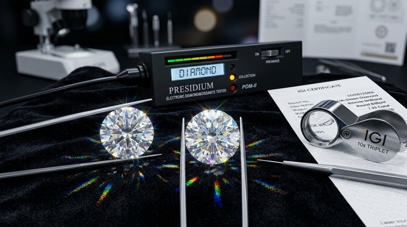 Lab Grown Diamonds vs Real Diamonds